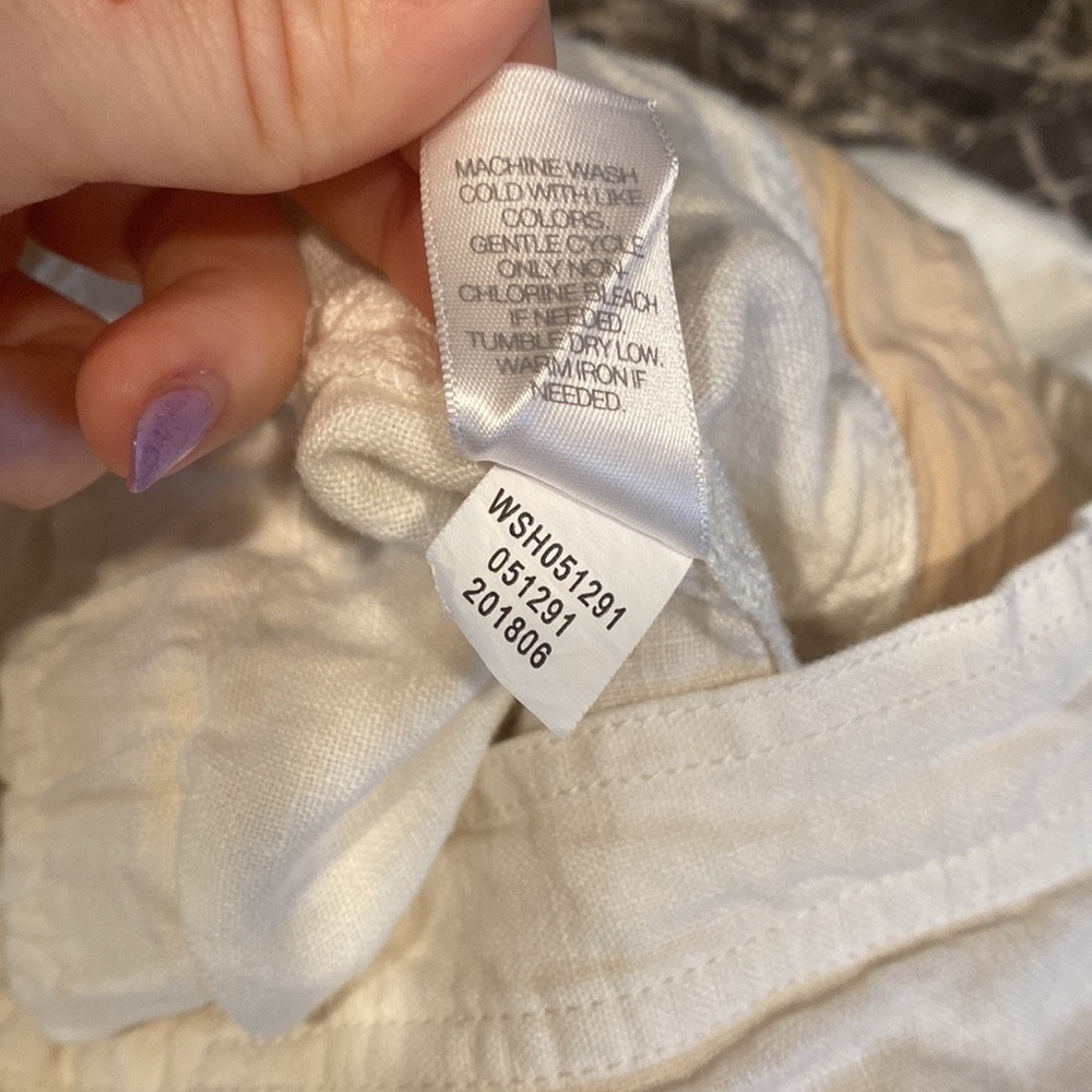 J. Jill Love Linen 100% Linen Bermuda Shorts - Picture 10 of 10